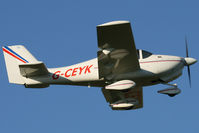 G-CEYK @ EGHA - At the New Year's Day Fly-In. Privately owned. - by Howard J Curtis