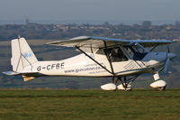 G-CFBE @ EGHA - At the New Year's Day Fly-In. Privately owned. - by Howard J Curtis