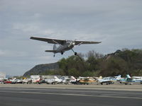 N4516C @ SZP - 1952 Cessna 170B, Continental C145 145 Hp, takeoff climb Rwy 22 - by Doug Robertson