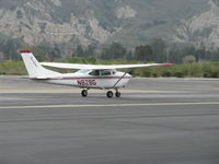 N82BG @ SZP - 1964 Cessna 182G SKY/SEALANE, Continental O-470 230 Hp, landing roll Rwy 22 - by Doug Robertson
