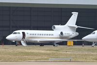 HZ-SPAH @ EGGW - 2010 Dassault Falcon 7X, c/n: 087 at Luton - by Terry Fletcher