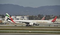 A6-EGC @ KLAX - Taxiing to gate at LAX - by Todd Royer