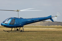 G-SHRK @ EGHA - Vanguard Helicopters. - by Howard J Curtis