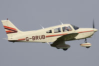 G-BRUB @ EGHA - Privately owned. A resident here. - by Howard J Curtis