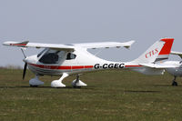G-CGEC @ EGHA - Privately owned. - by Howard J Curtis