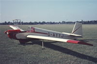 G-AYYJ @ EBGT - 1971 Slingsby T-61A Falke - by Raymond De Clercq