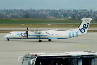 G-JEDU @ LSGG - flybe - by Chris Hall