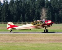 N9334A @ KAWO - 1949 Cessna 195 C/N 7413 - by Terry Green