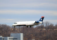 N439AW @ KDCA - Landing approach DCA - by Ronald Barker