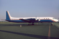 EX-75449 @ OMSJ - Jubba Airways IL18