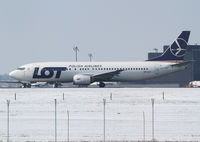 SP-LLF @ LOWW - LOT Boeing 737 - by Thomas Ranner