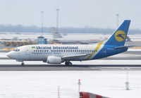 UR-GAZ @ LOWW - Ukraine International Boeing 737 - by Thomas Ranner