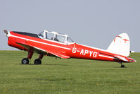 G-APYG @ EGHA - Privately owned. - by Howard J Curtis