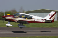 G-BSYU @ EGHS - Privately owned. At the Fly-In. - by Howard J Curtis