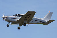 G-SLYN @ EGHH - Operated by Bournemouth Flying Club. - by Howard J Curtis