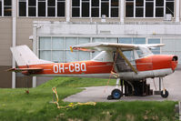 OH-CBQ @ EFHK - Outside the Finnish Aviation Museum (Suomen Ilmailumuseo). - by Howard J Curtis