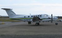 G-BYCP @ EGFH - Visiting Super King Air of London Executive Aviation Ltd. - by Roger Winser
