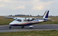 G-RVNE @ EGSH - Arriving in low light with new paint job ?? - by keithnewsome