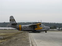 N10019 @ CMA - 1951 Grumman HU-16B ALBATROSS, two Wright R-1820-76A Cyclone 9 cylinder radials 1,425 Hp each, in USAF MATS livery. Experimental class amphibian. Guam based. At Sun Air Jets ramp. - by Doug Robertson