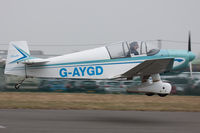 G-AYGD @ EGHS - At the LAA Fly-In and HMS Dipper 70th Anniversary Event. Privately owned. - by Howard J Curtis
