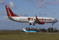 TC-TJI @ EGSH - Arriving at EGSH for the first Holiday flight of the summer. - by Matt Varley