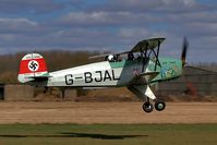 G-BJAL @ BREIGHTON - Rear seaters new helmet getting an airing!! - by glider