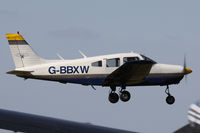 G-BBXW @ EGHA - Bristol Aero Club's PA.28 departing. - by Howard J Curtis