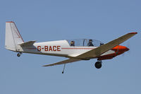 G-BACE @ EGHA - Privately owned. Caught on departure. - by Howard J Curtis
