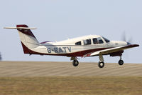 G-RATV @ EGHA - Privately owned. Caught on departure. - by Howard J Curtis