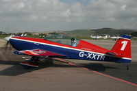 G-XXTR @ EGKA - Flight1 titles. - by Howard J Curtis