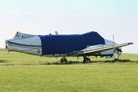 G-HBBC @ EGHA - BBC Air, being readied for road transport off site. - by Howard J Curtis