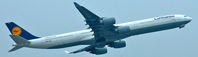 D-AIHD @ EDDF - Lufthansa, is climbing out after take off RWY 25C at Frankfurt Int´l (EDDF) - by A. Gendorf