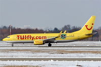 D-AHFI @ EDDP - Rolling out on rwy 26R.... - by Holger Zengler