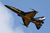 10-0058 @ EGLF - Black Eagles colours, singleton display. At the Farnborough Air Show 2012. - by Howard J Curtis