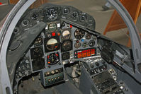 XX343 @ EGLS - A view of the cockpit. At the newly located Boscombe Down Air Collection here. - by Howard J Curtis