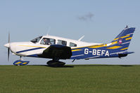 G-BEFA @ EGHA - Privately owned. - by Howard J Curtis