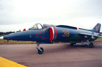 38 YELLOW @ EGLF - At the Farnborough Air Show. - by Howard J Curtis