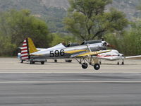N53271 @ SZP - Ryan Aeronautical ST-3KR as PT-22, Kinner R5-540-1 160 Hp radial with a sweet 5 cylinder sound, landing Rwy 22, Thanks Chris! - by Doug Robertson