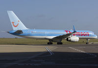 G-OOBR @ EGSH - Being towed to the Air Livery hangar. - by Matt Varley