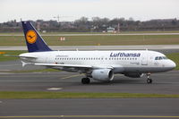 D-AIBB @ EDDL - Lufthansa, Airbus A319-112, CN: 4182, Aircraft Name: Aalen - by Air-Micha
