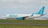TC-TJJ @ EGSH - Blue Corendon .... very nice visitor ! - by keithnewsome