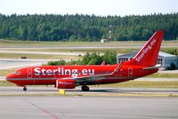 OY-MRH @ ESSA - Boeing 737-7L9 [28013] (Sterling Airways) Arlanda~SE 06/06/2008 - by Ray Barber