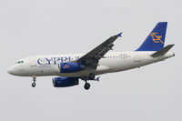 5B-DCF @ LOWW - Cyprus Airways Airbus A319 - by Thomas Ranner