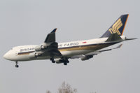 9V-SFN @ LOWW - Singapore Airlines Cargo Boeing 747 - by Thomas Ranner