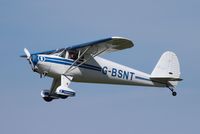 G-BSNT @ EGSV - Just airbourne. - by Graham Reeve
