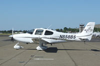 N858BS @ CCR - In for pilot proficoency program. - by Bill Larkins