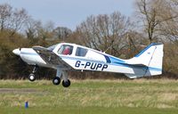 G-PUPP @ EGSV - Just airbourne. - by Graham Reeve