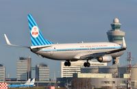 PH-BXA @ EHAM - Retro KLM B738 landing in AMS - by FerryPNL