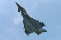 7L-WD @ LOWL - Austrian Airforce Eurofighter EF 2000 Typhoon S over LOWL/LNZ - by Janos Palvoelgyi