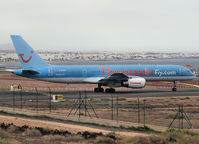 G-BYAW @ ACE - Taxi to the runway of Lanzarote Airport - by Willem Göebel